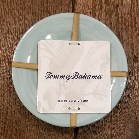 Tommy Bahama Dining Tommy Bahama Dessert Plates 6 Aqua Blue Light